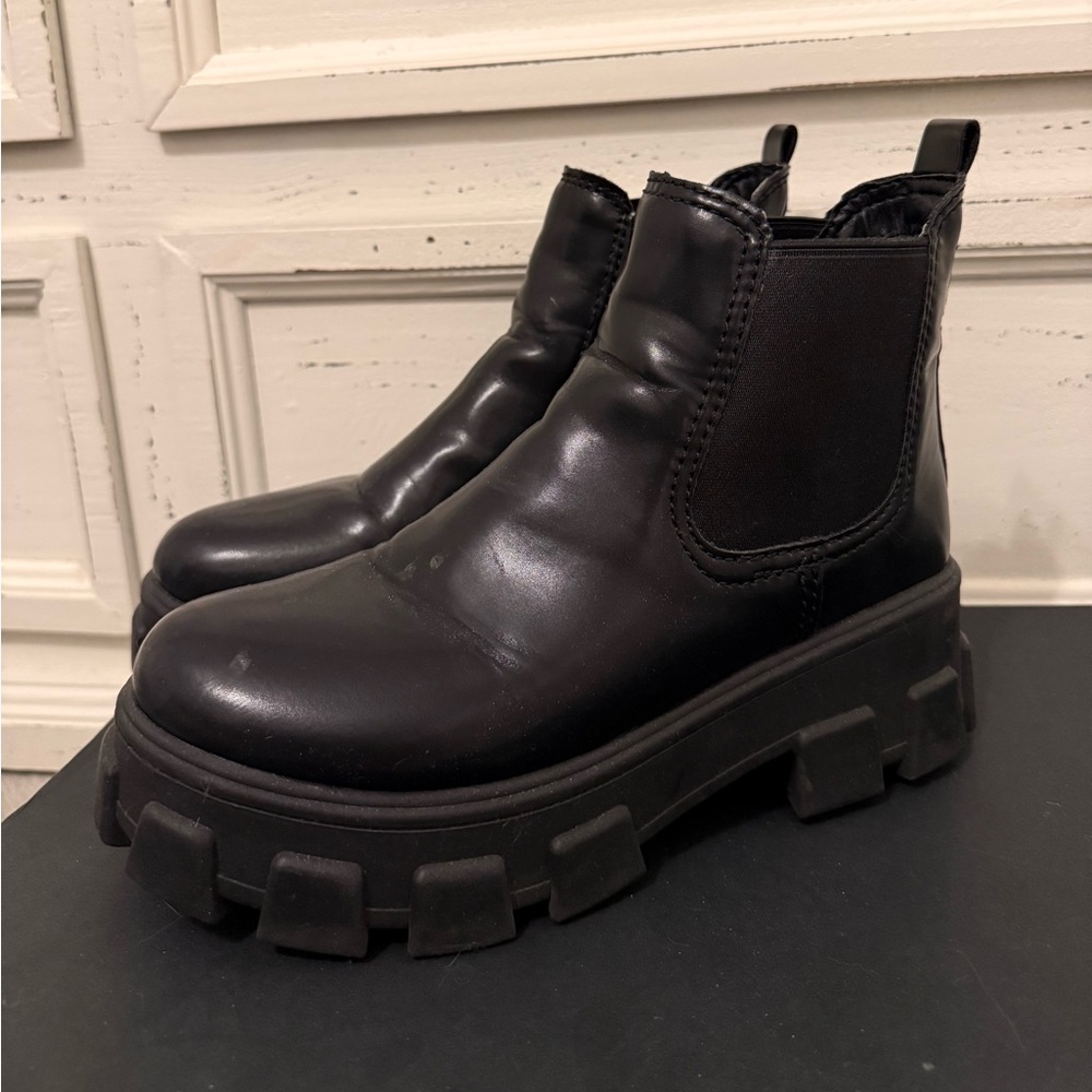 Sam Edelman Circus Black Ankle Boots